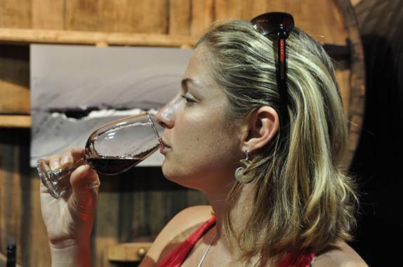 Wine tasting na vinícola La Rural, em Mendoza, na Argentina